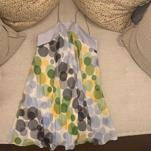 Size 8 NWT blue Badgley Mischka cocktail dress